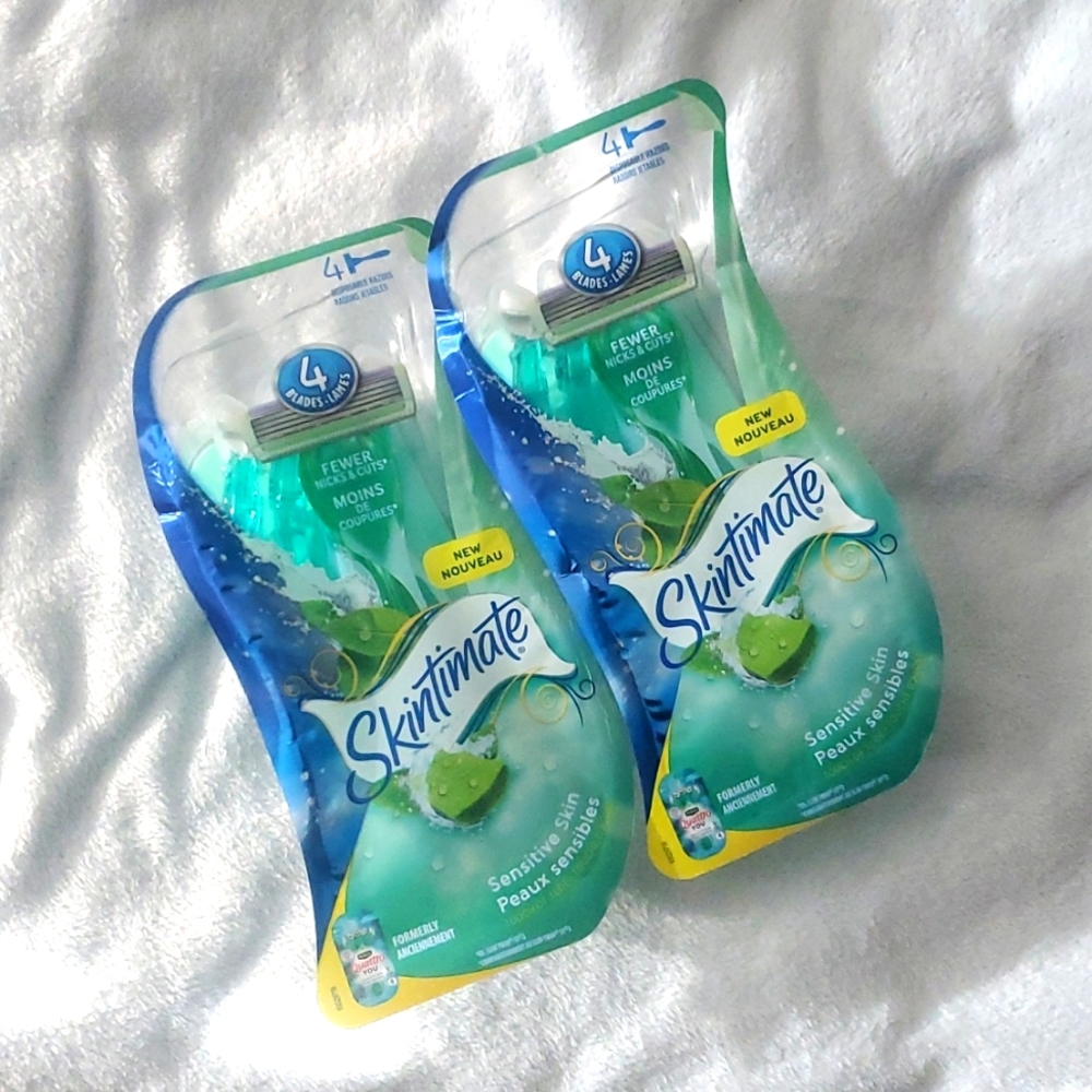 2 Skintimate Sensitive Skin 4-Blade Disposable Razors